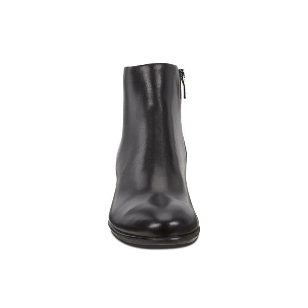 Womens Ankle Boots - ECCO Sculptured 45 - Black - 5087YRMVG
